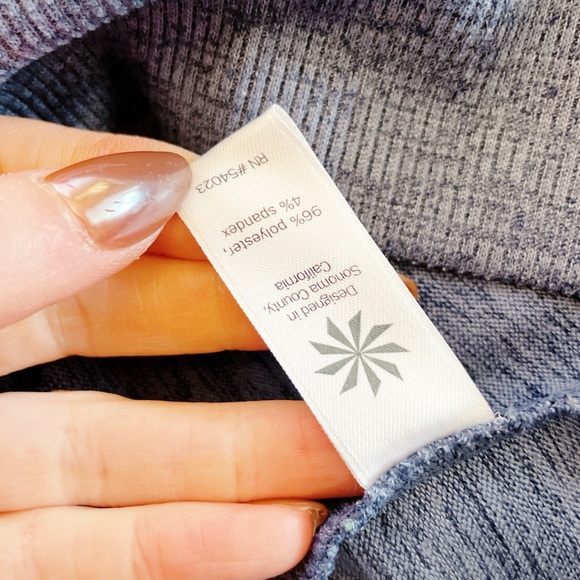 Athleta Sport It Sweater Dress Women' XS Cowl Neck Drawstring Zip Pockets - Picture 9 of 11